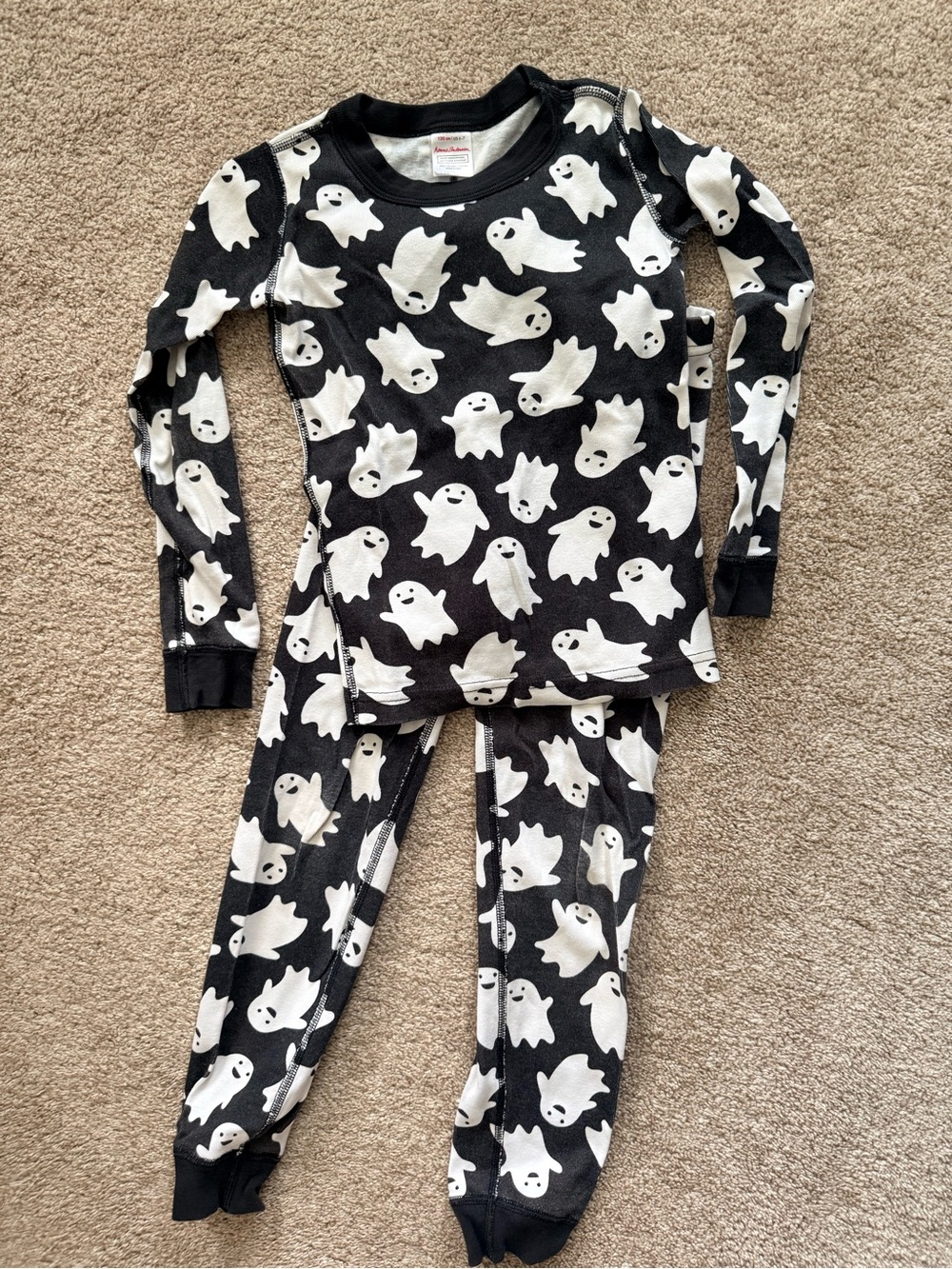 Hanna Andersson Ghost Print Pajama Set